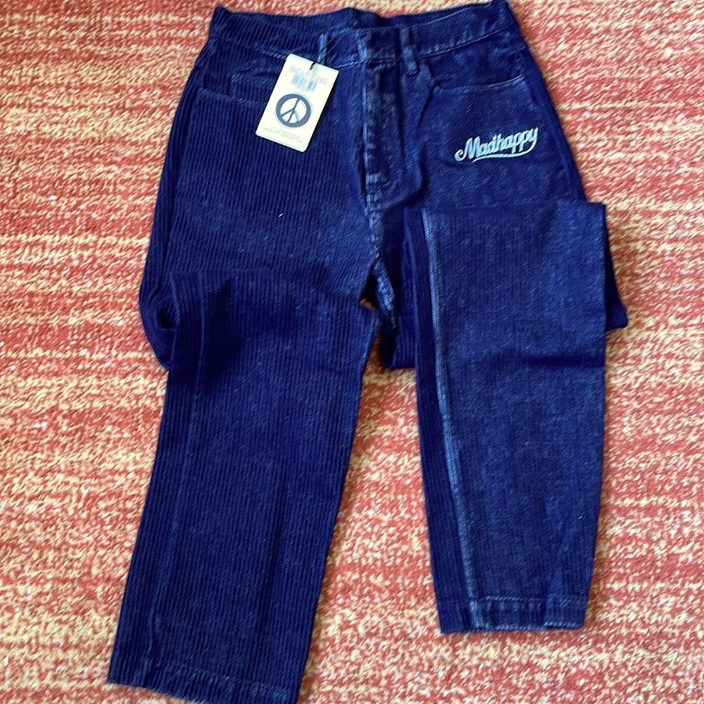 Madhappy alumni corduroy pants. Size 30.